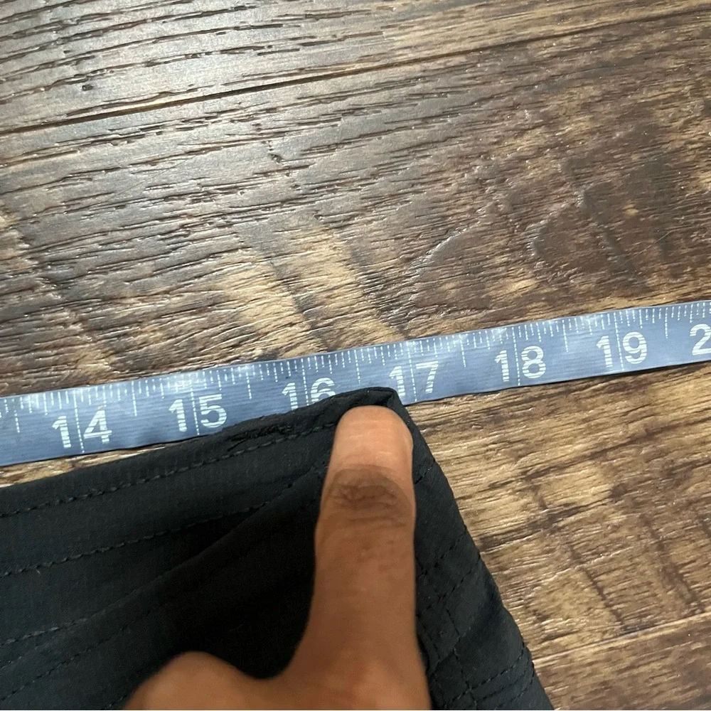 Kuhl womens 6297 horizon convertible drawstring Ripstop black outdoor pants 14 - Picture 9 of 12